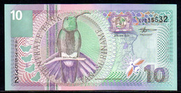 510-Sirinam Billet De 10 Gulden 2000 AP335 Neuf - Surinam