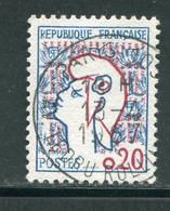 FRANCE-Y&T N°1282- Oblitéré - 1961 Marianne Of Cocteau