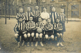 Amiens * Carte Photo 1911 * L'équipe De Football St Martin * ASSM * Foot Sport - Amiens