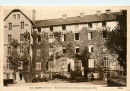 Guéret * école Notre Dame Et Statue Jeanne D'arc - Guéret