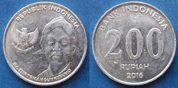 INDONESIA - 200 Rupiah 2016 "Dr. Tjiptomangunkusumo" KM# 72 - Edelweiss Coins - Indonesia
