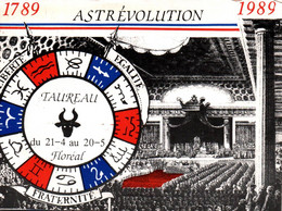 CPM ASTREVOLUTION ETATS GENERAUX Bicentenaire Révolution Signe Astrologique Taureau - Astrology