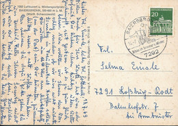 GERMANY   -  BAIERSBRONN  NICE 1969 POSTCARD - 1544 - Baiersbronn