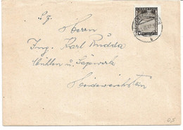 4149a: Guter Nachkriegs- Postbeleg Gest. Heidenreichstein B 21.III.47 (Ortsbriefe Selten !!) - Gmünd