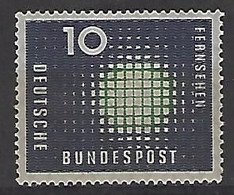 Germany (BRD) 1957  Fernsehen  10pf  (*) MH  Mi.267 - Unused Stamps