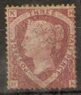 Great Britain  1870 SG  52  1,1/2d  Lake Red  Plate  3  Unmounted Mint, Price Includes Tracked And Signed - Neufs