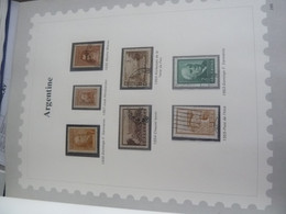 Feuillet Timbres Argentine - Neufs Et Oblitérés - Années 1935 -1954-1957-1959-1963 - - Lots & Serien