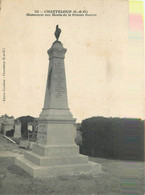 CHANTELOUP Les VIGNES-le Monument Aux Morts De La Grande Guerre - Chanteloup Les Vignes