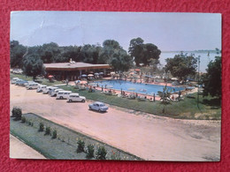 CARTE POSTALE POSTAL POST CARD REPÚBLICA DU TCHAD DEL EL CHAD HOTEL LA TCHADIENNE PISCINE PISCINA LE SAO AFRIQUE VER.... - Tchad