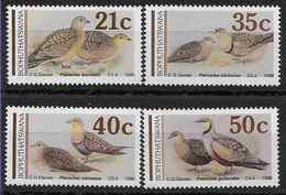 1990 BOPHUTHASWANA 239-42** Oiseaux - Bophuthatswana