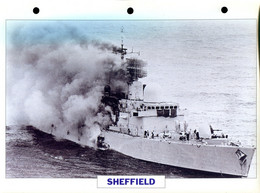 Grande Bretagne 1982 - Destroyer Lance-missiles SHEFFIELD - Schiffe