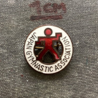 Badge Pin ZN009677 - Gymnastics Japan Federation Association Union - Gymnastique