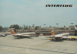 D-12529 Schönefeld - Interflug - Airport - Airplane - Flugzeuge - Bus - Schönefeld