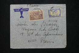 CONGO BELGE - Enveloppe De Goma Pour Paris Avec Griffe " Avion " En 1938 - L 82124 - Briefe U. Dokumente