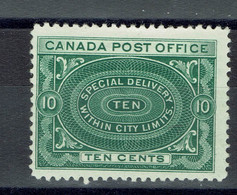 Canada - 1898-1920- Réf Yvert 2020 - Timbre Pour Lettres Par Exprès N° 1 - Neuf X - - Espressi