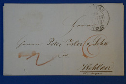 H26 SUISSE BELLE LETTRE 1840  POUR UN INDUSTRIEL CONNU DE WOHLEN + TAXE ROUGE MANUSCRITE+AFFRANCH INTERESSANT - ...-1845 Voorlopers