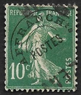 Preo  51 -  Semeuse 10c   - Oblitéré - 1893-1947