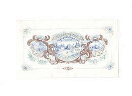 1 Carte Visite Geuterick & De Vos Fabricans De Tissus A La Jacquart Gand  23 X 13 Cm - Porcelana