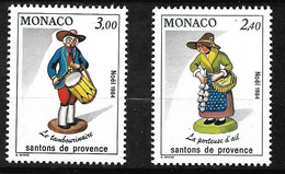 Monaco N° 1442 à 1443 Santons De Provence Neufs * * T B= MNH VF  - Marionetten