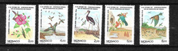 Monaco N°1754 à 1758 Oiseaux Migrateurs  Neufs * * T B= MNH VF  - Unused Stamps
