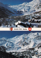 Saas Fee Wallis - Altalinhorn Alphubel - Taschhorn Dom -formato Grande Viaggiata – E 17 - Saas Im Prättigau