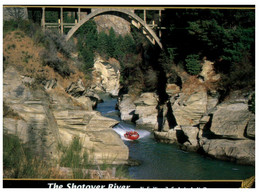 (AA 10) New Zealand -   Shotorer River With Speed Boat - Nuova Zelanda