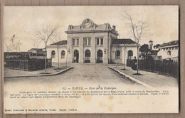 CPA 30 - NIMES - Gare De La Camargue - TB PLAN Façade Edifice CHEMIN DE FER + Jolie Oblitération 1907 Verso - Nîmes