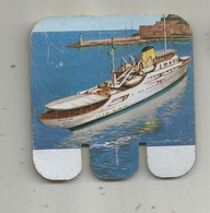 Plaque En Tole HUILOR à Monter , Bateau , LE CHRISTINA ,Libéria 1949 , Yacht - Plaques En Tôle (après 1960)