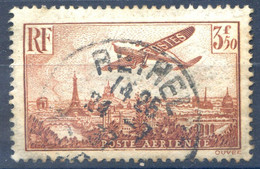 France Poste Aérienne N°13 Oblitéré - (F104) - 1927-1959 Matasellados