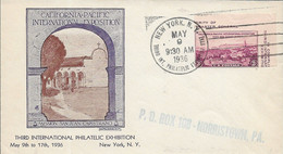 United States    - 1936 FDC CALIFORNIA PACIFIC INTERNATIONAL EXPOSITION -  1580 - 1851-1940