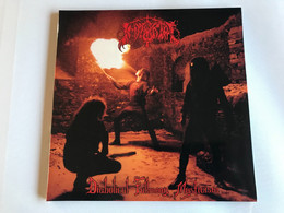 IMMORTAL - Diabolical Fullmoon Mysticism - LP RED GALAXY 1000 Ex - Hard Rock En Metal