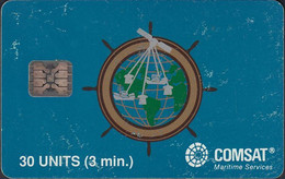 USA - Chip COMSAT - 30 Units - Cartes à Puce