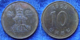 SOUTH KOREA - 10 Won 1990 KM# 33.1 Monetary Reform (1966) - Edelweiss Coins - Korea (Zuid)