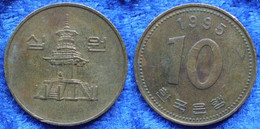 SOUTH KOREA - 10 Won 1995 KM# 33.1 Monetary Reform (1966) - Edelweiss Coins - Coreal Del Sur