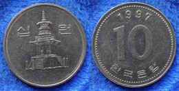 SOUTH KOREA - 10 Won 1997 KM# 33.2 Monetary Reform (1966) - Edelweiss Coins - Korea, South