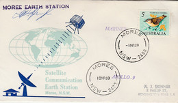 N°1073 N -lettre (cover) -Moree Earth Station - 1969- - Oceania