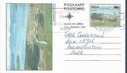 RSA - South Africa -  ENTIRE POSTAL STATIONERY   -  1586 - Cartas & Documentos