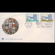 UN-NEW YORK 1977 - FDC - 281-2 Intellectual Property - Cartas & Documentos