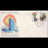 UN-NEW YORK 1980 - FDC - 316-7 New Economoc Order - Brieven En Documenten