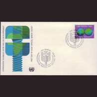 UN-GENEVA 1978 - FDC - 81 Tech.Cooperation - Cartas & Documentos