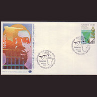 UN-GENEVA 1979 - FDC - 86 Free Namibia - Lettres & Documents