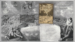Spain - Espagne, 2014, IV Cent. Fallecimiento Greco - IV Cent. Death El Greco, Prueba Artista - Artist Proof Stamp (1) - Prove & Ristampe