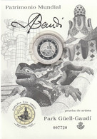 Spain - Espagne, Patrimonio 2014 Park Guell-Gaudi - World Heritage , Prueba Artista - Artist Proof Stamp(1) - Probe- Und Nachdrucke