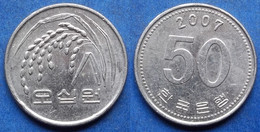 SOUTH KOREA - 50 Won 2007 KM# 34 Monetary Reform (1966) - Edelweiss Coins - Corée Du Sud