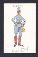 Illustrateur Fritz Schönplug Neue Felduniform ( Uniforme Armée Allemande Guat Schau'n Ma Aus Humour  44562) - Schoenpflug, Fritz