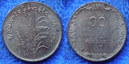 BURMA - 10 Pyas 1983 KM# 49 Republic (1948-1989) - Edelweiss Coins - Birmania