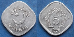 PAKISTAN - 5 Paisa 1987 KM# 52 Decimal Coinage (1961) - Edelweiss Coins - Pakistan