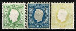 Portugal, 1879/80, # 49/51, MH - Unused Stamps