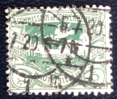 Haute-Silesie - P4/43 - (°)used - 1920 - Michel 15 - Kolenmijn En Duif - Silesia