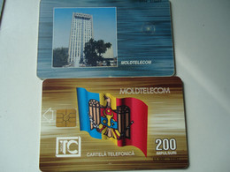 MOLDOVA  USED CARDS    LANDSCAPES  MINISTERUL 52500 - Moldova